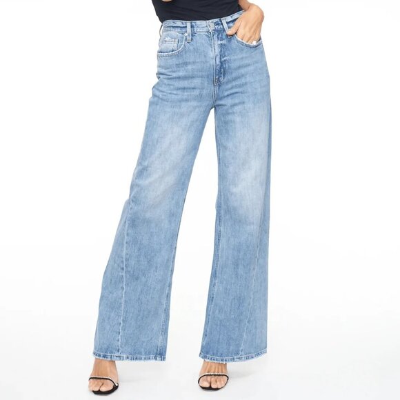 Pistola Ruby High Rise Palazzo Jeans in Othello Wash, size 31. NWOT - Picture 1 of 15